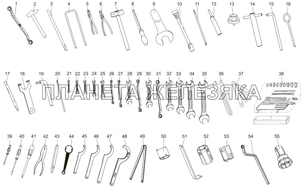 Инструмент МЗКТ-7930-200