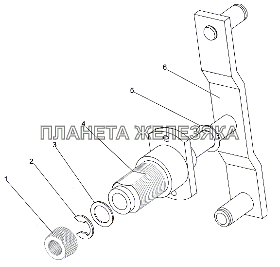 Шарнир 7930-5205511 МЗКТ-7930-200