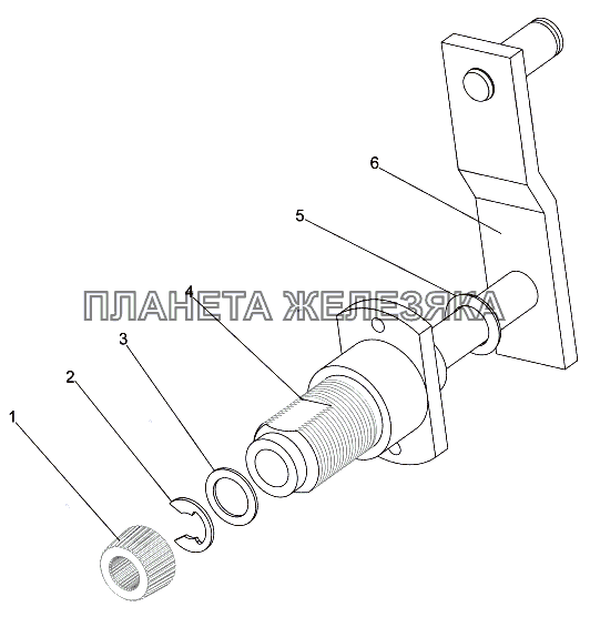 Шарнир 7930-5205514, 7930-5205515 МЗКТ-7930-200