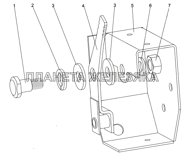 Блок управления 7930-8109512 МЗКТ-7930-200