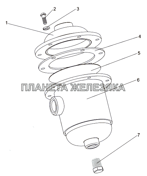 Фильтр-отстойник 7919-8101880 МЗКТ-7930-200