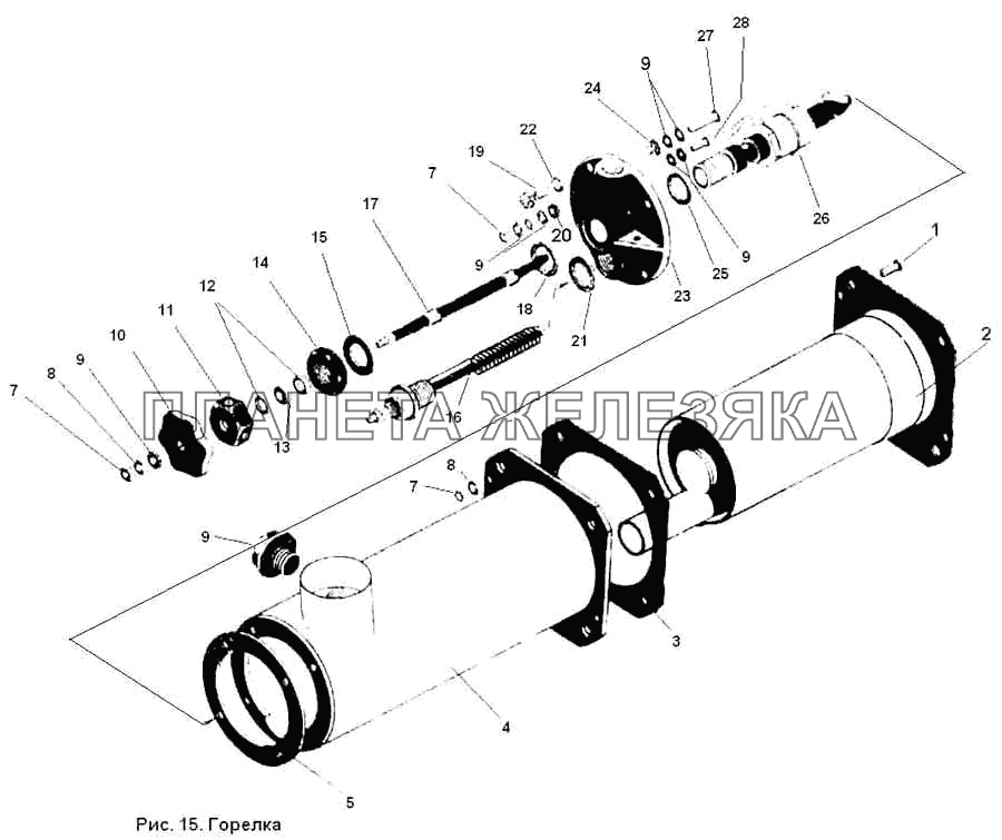 Горелка К-701