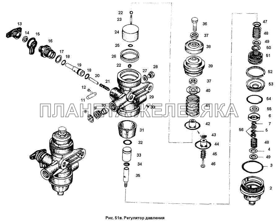 Регулятор давления К-701