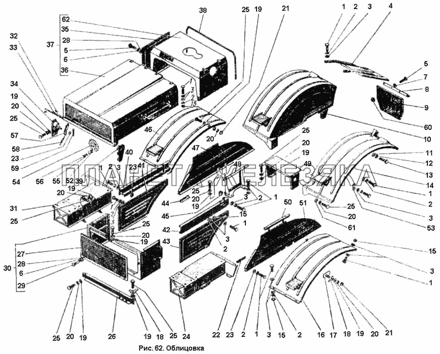 Облицовка К-701