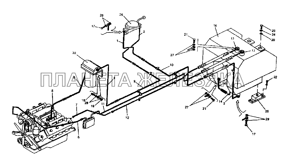 Система питания K-744P1