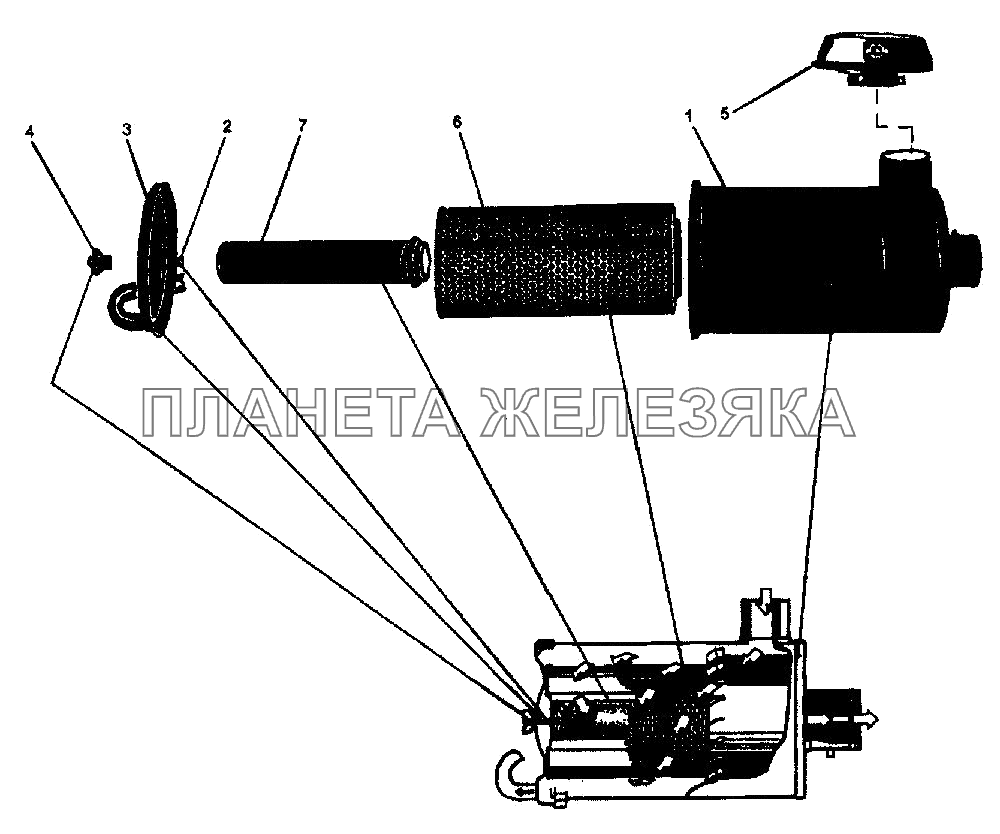 Воздухоочиститель K-744P1