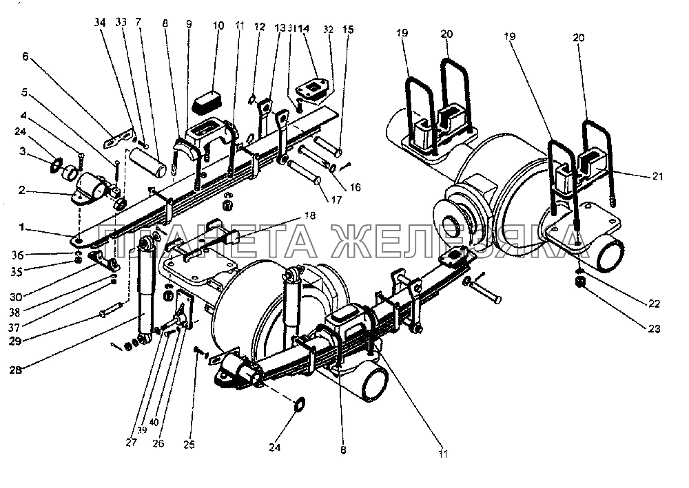 Подвеска 744-2900000 K-744P1