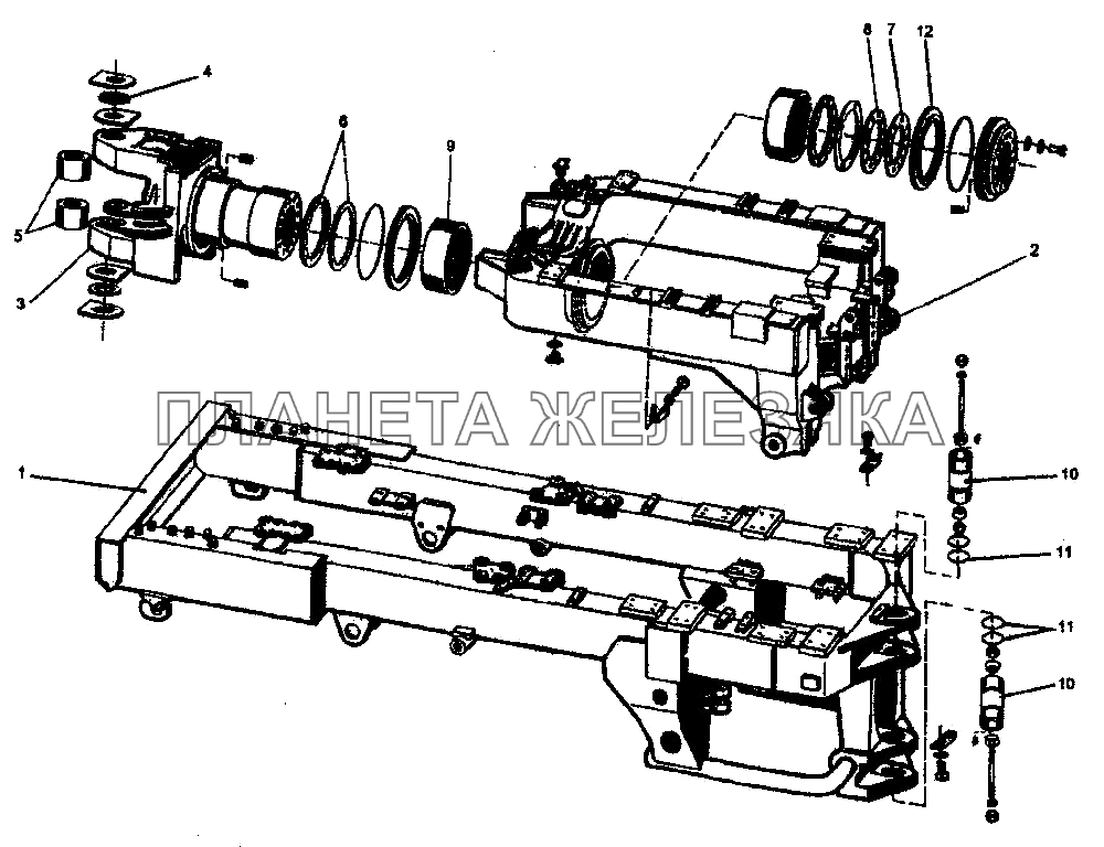 Рама K-744P1