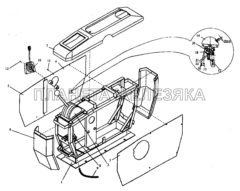 Блок управления K-744P1