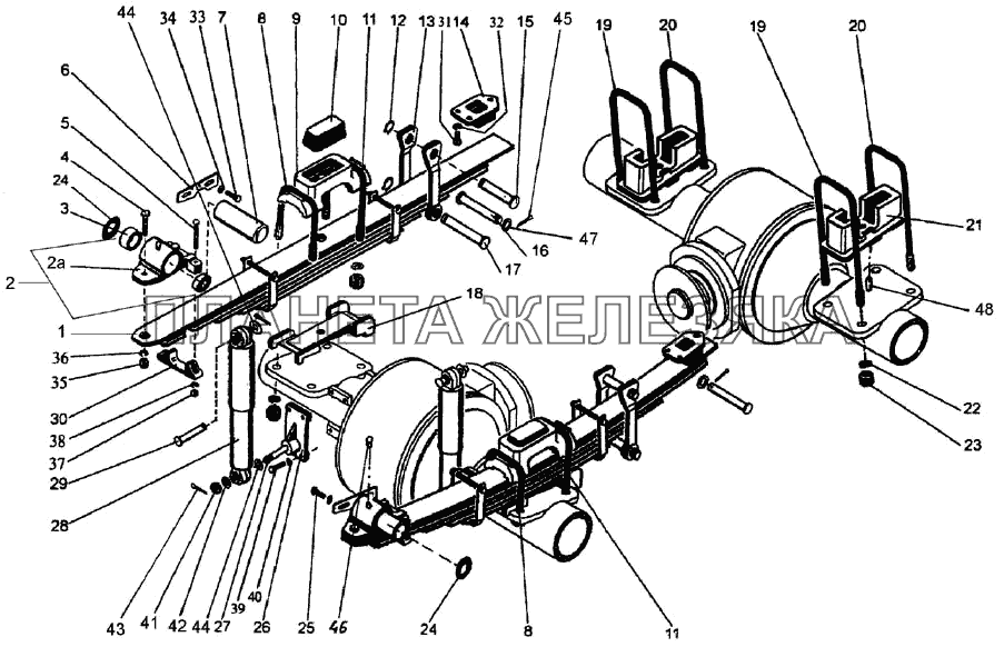 Подвеска 744-2900000 К-744Р2