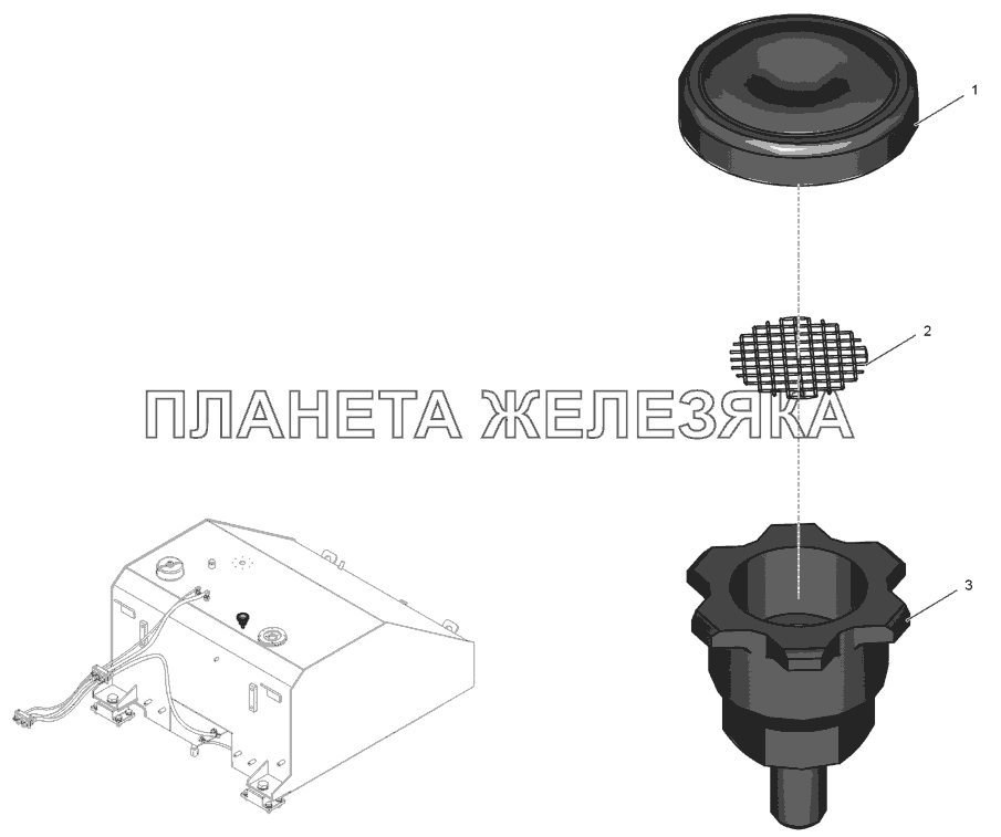 700.42.02.050 Сапун К-744Р2 