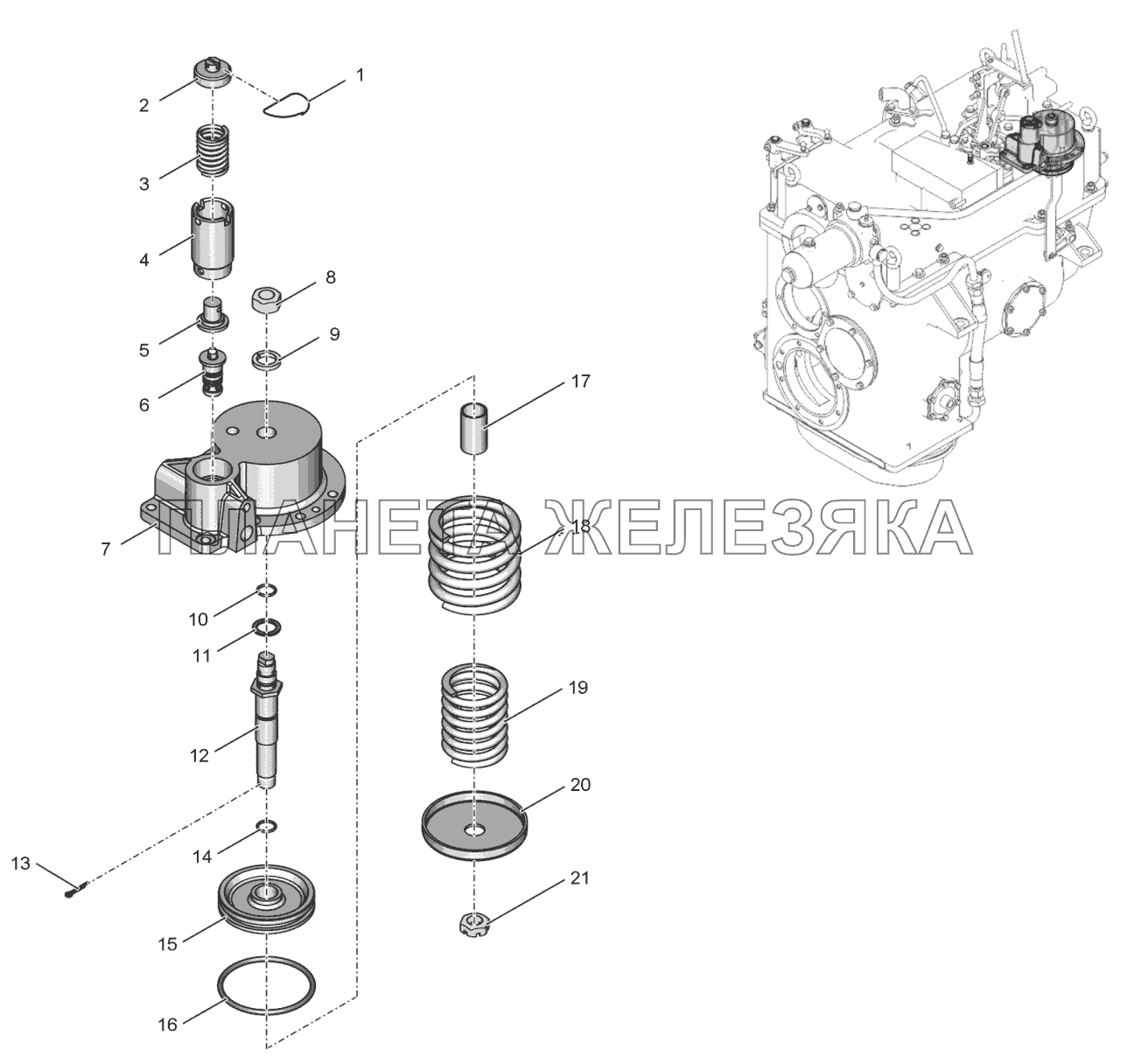 2256010-174800-2 Гидроаккумулятор К-744Р3 