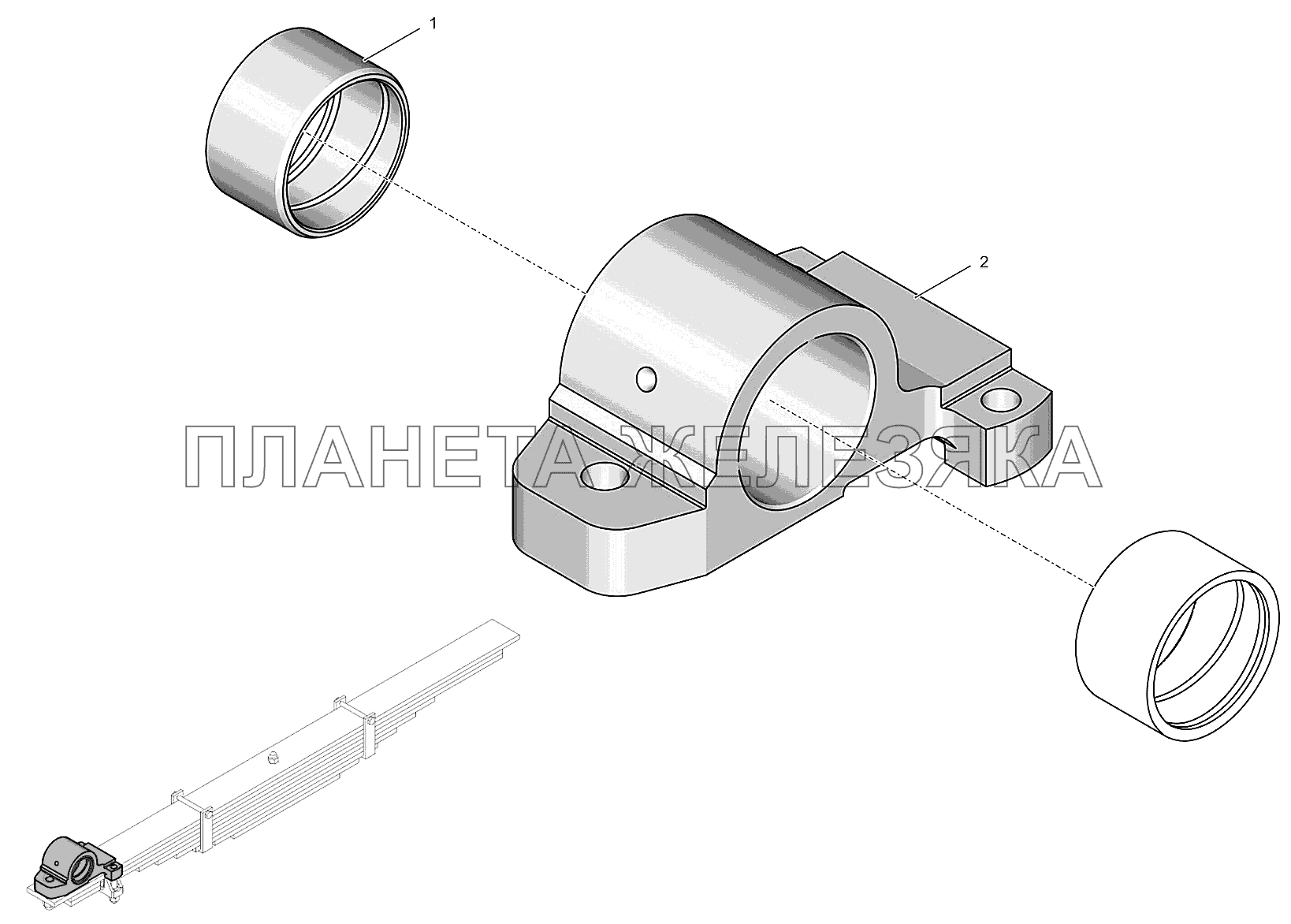 2256010-2900030-1 Ушко К-744Р3 