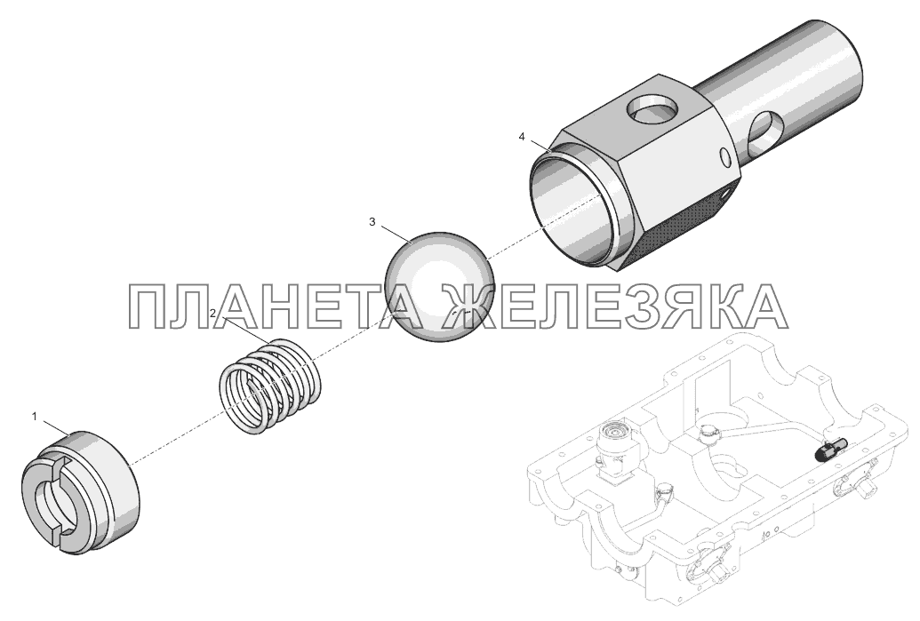 700А.17.01.750 Клапан К-744Р3 