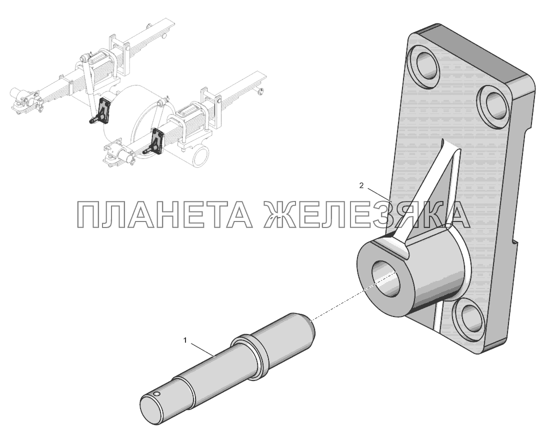 2256010-2900050-1 Кронштейн К-744Р3 2256010-2900050-1 Кронштейн К-744Р3
