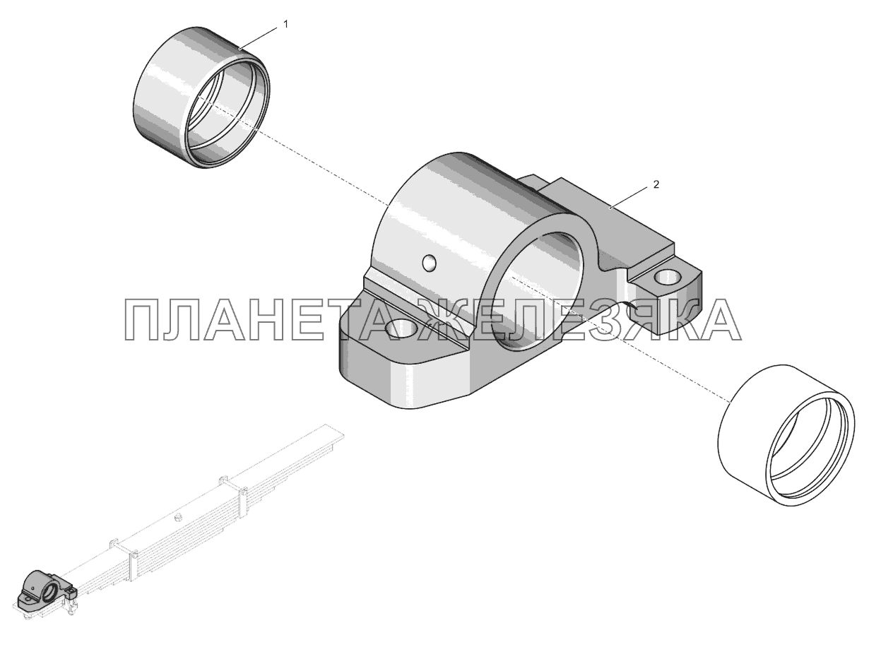 2256010-2900030-1 Ушко К-744Р3 