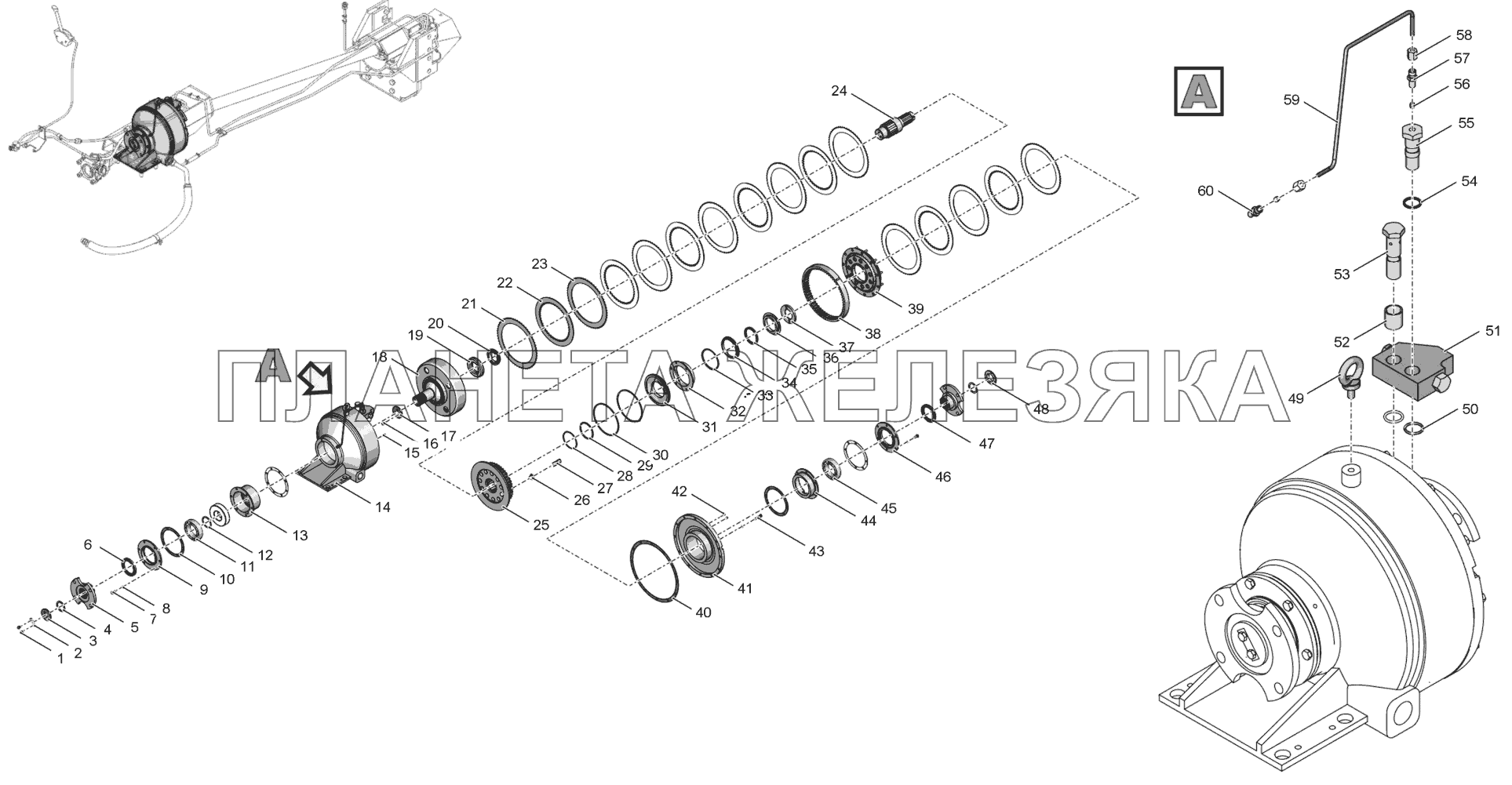 744Р-4230000 Муфта соединительная К-744Р4 