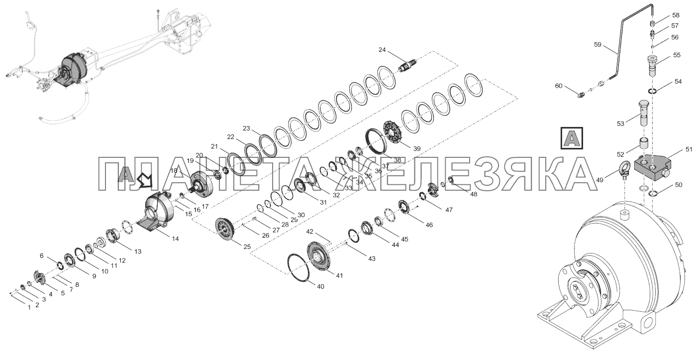 744Р-4230000 Муфта соединительная К-744Р4 