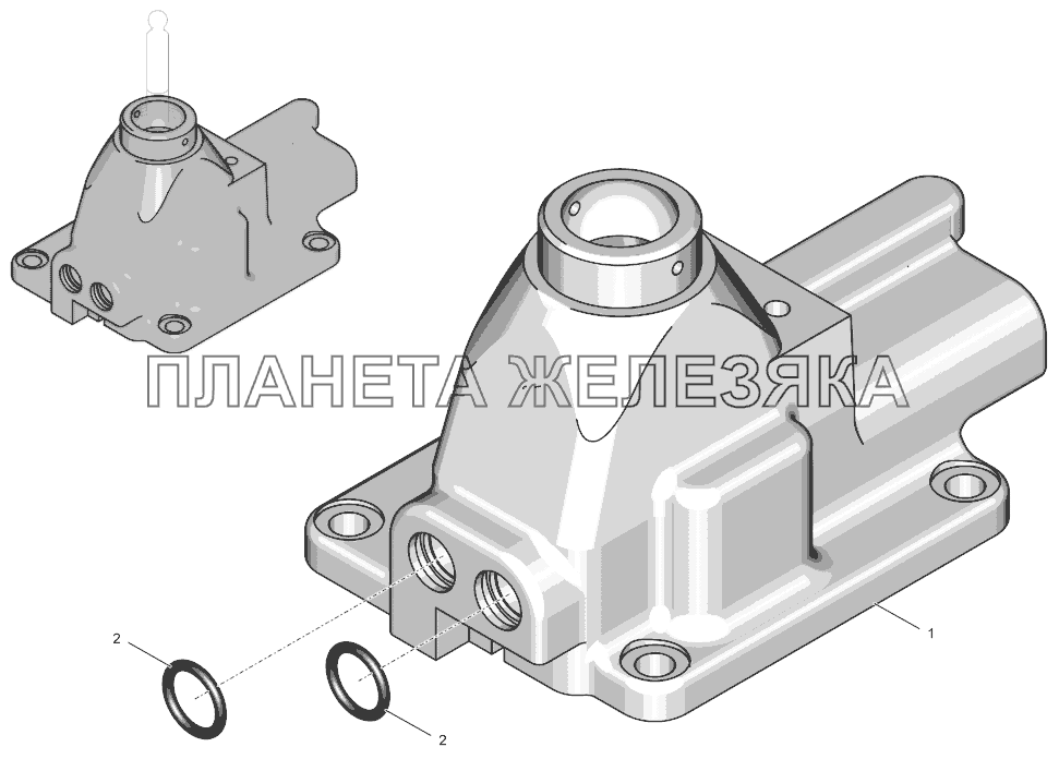 744Р-1717040 Корпус К-744Р4 