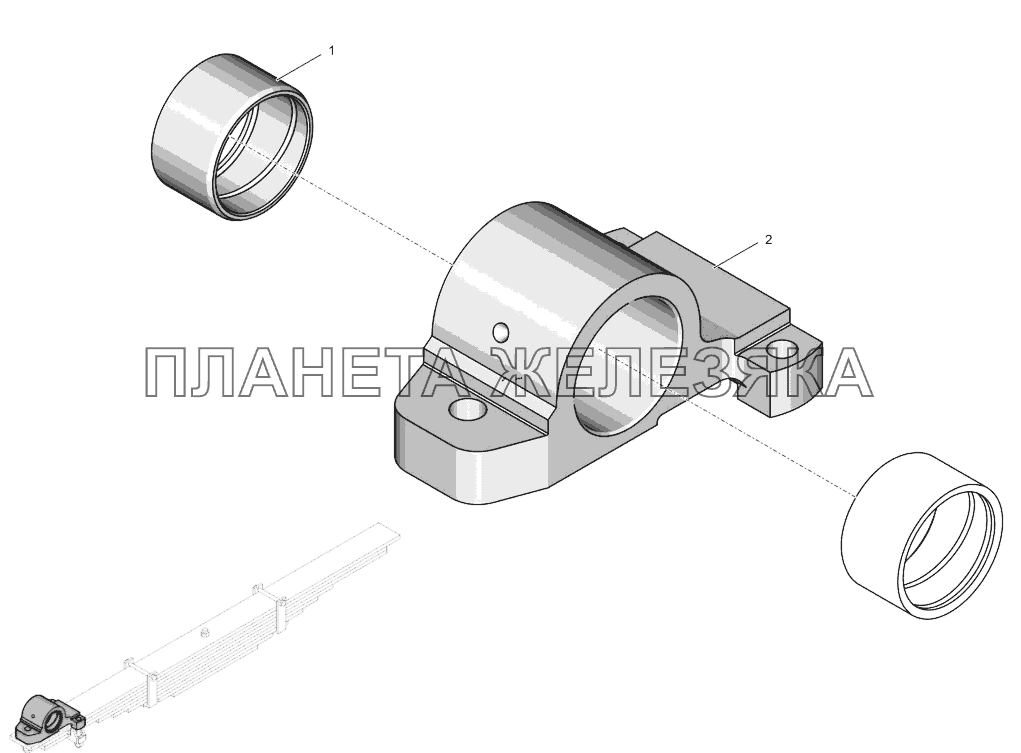 2256010-2900030-1 Ушко К-744Р4 