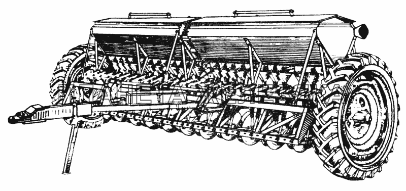 Сеялка зернотуковая рядовая СЗ-3,6А СЗ-3,6А Сеялка зернотуковая рядовая СЗ-3,6А СЗ-3,6А