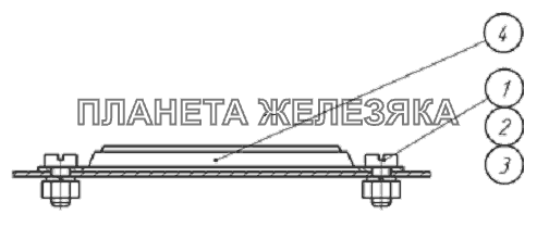 Световозвращатель СЗАП-8543