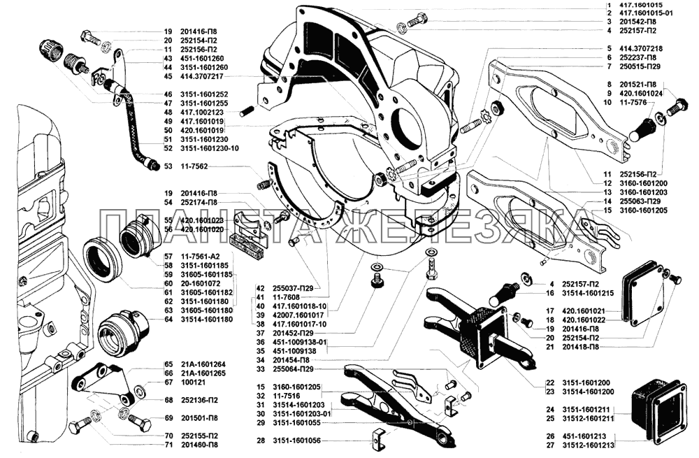 Сцепление УАЗ-31514