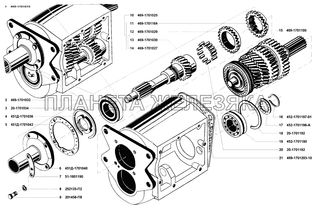 Коробка передач УАЗ-31514