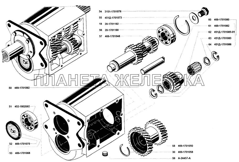 Коробка передач УАЗ-31514