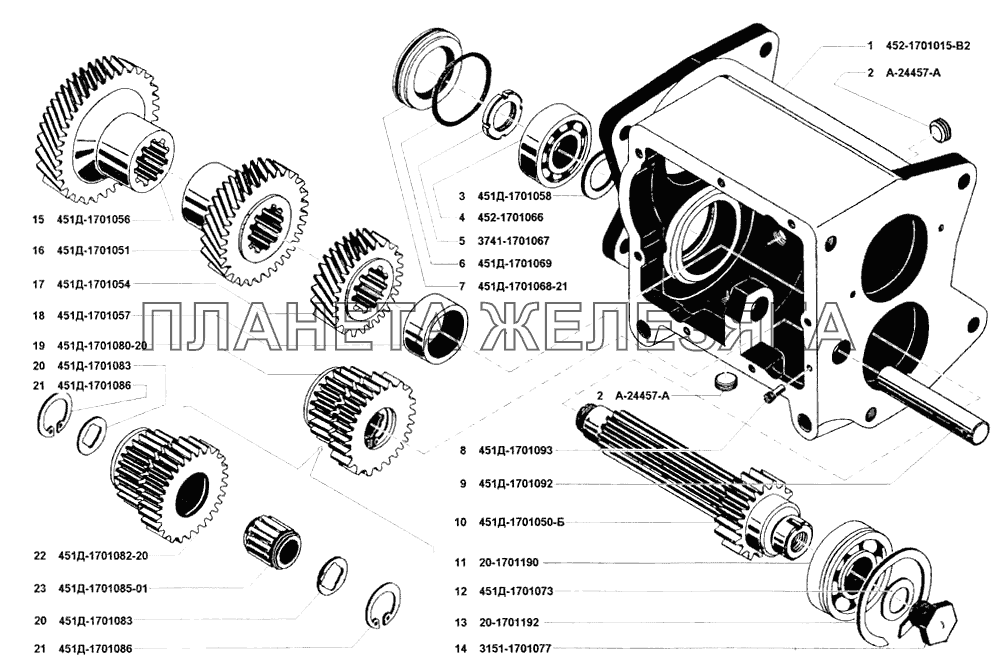 Коробка передач УАЗ-31519