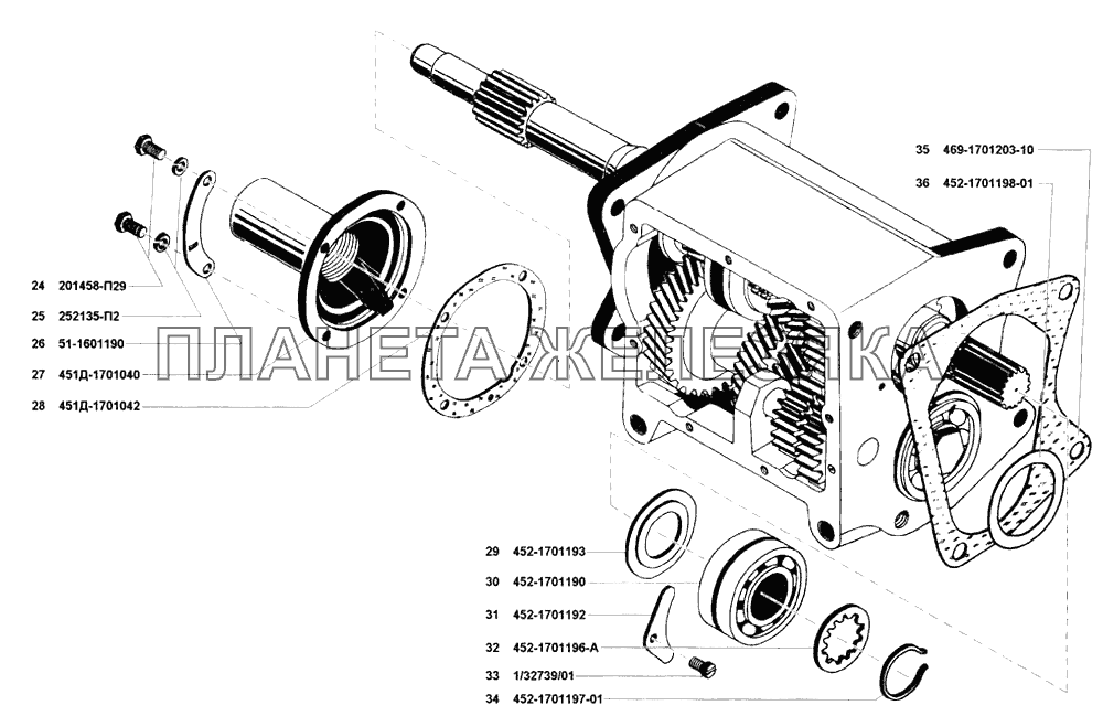 Коробка передач УАЗ-31519