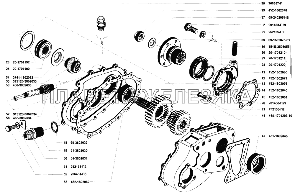 Коробка раздаточная УАЗ-31514