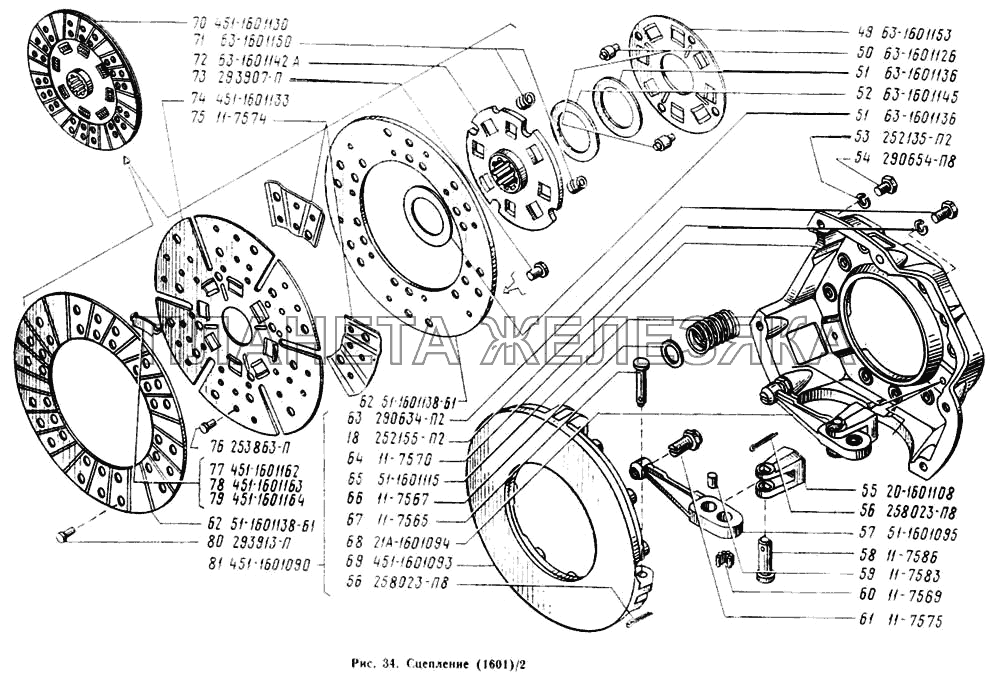 Сцепление УАЗ-2206