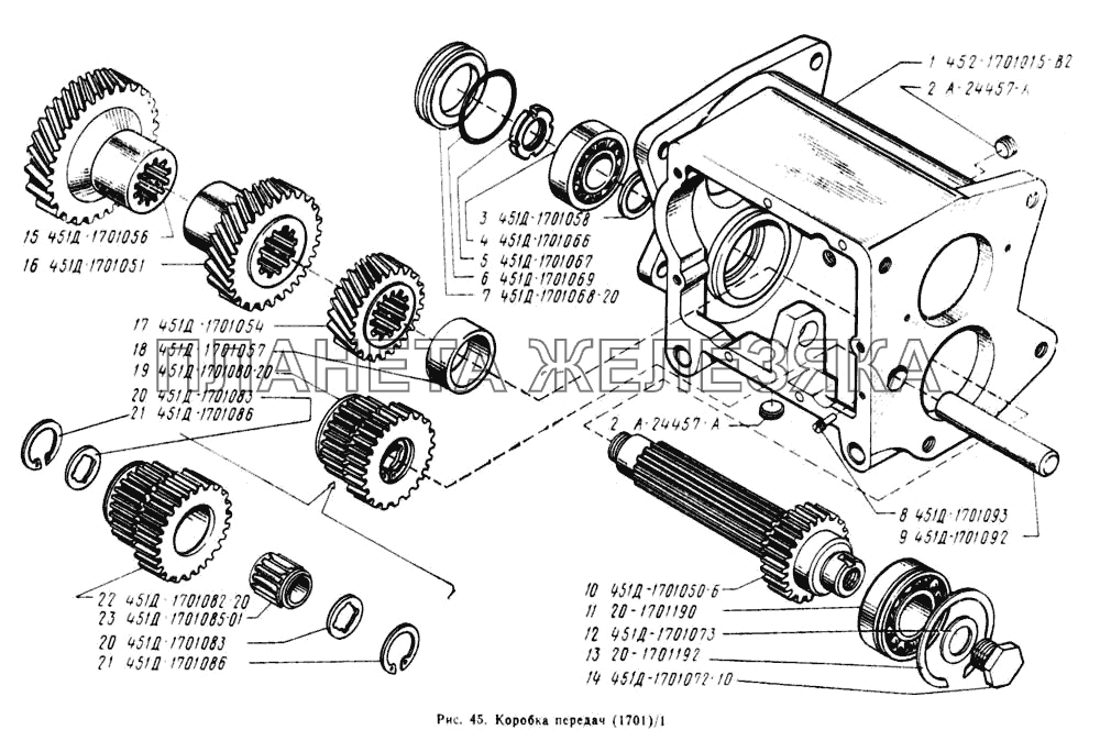 Коробка передач УАЗ-2206