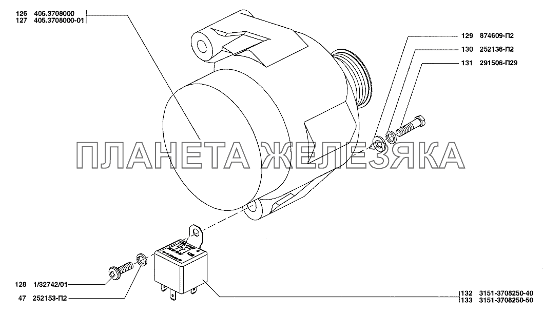 Стартер УАЗ-37419