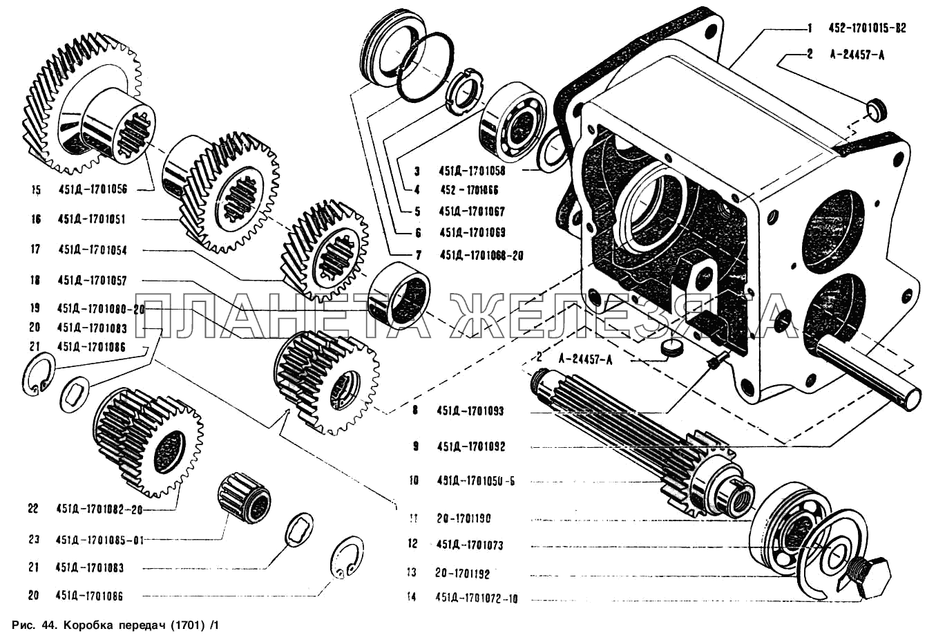 Коробка передач УАЗ-3151