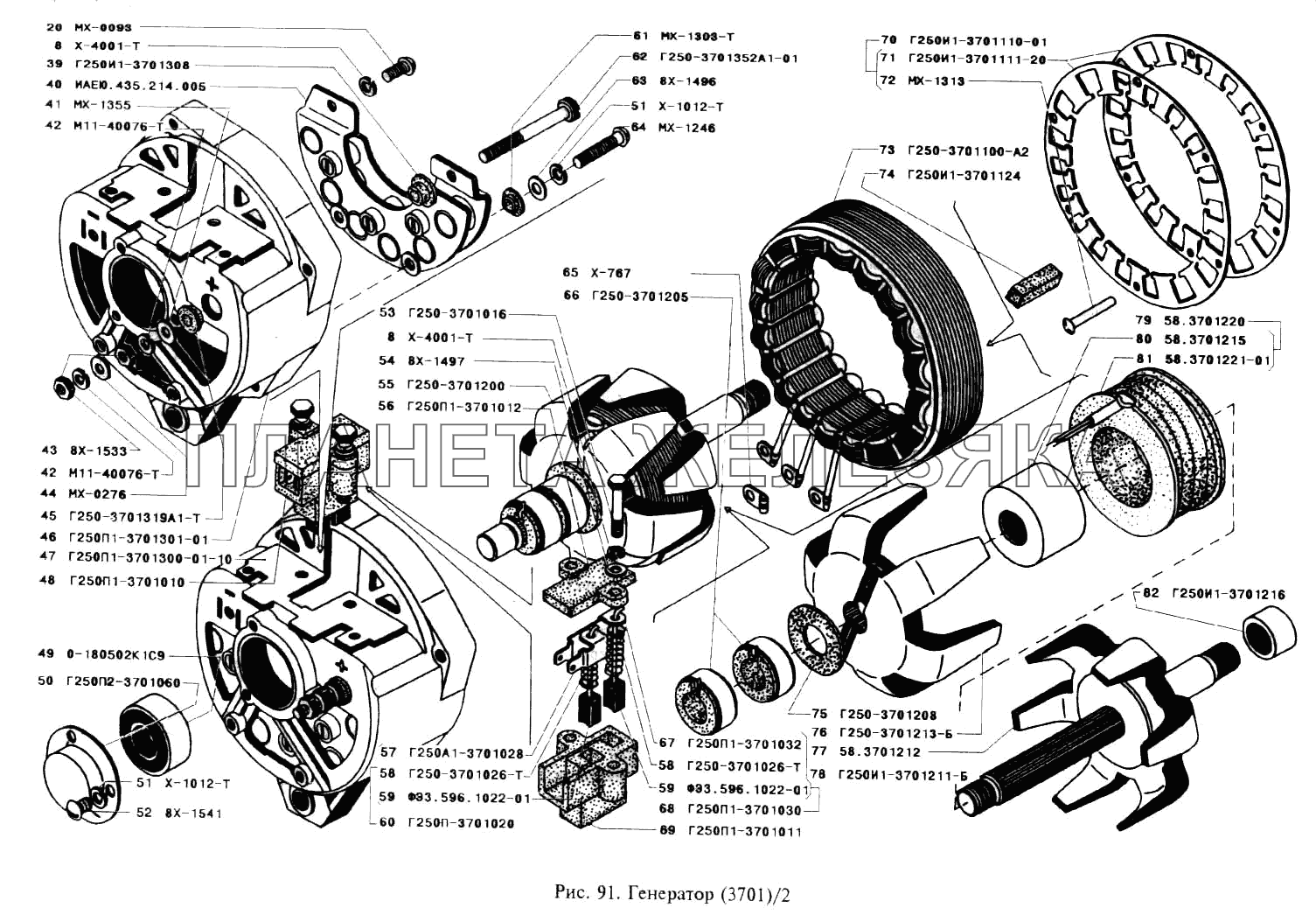 Генератор УАЗ-3151