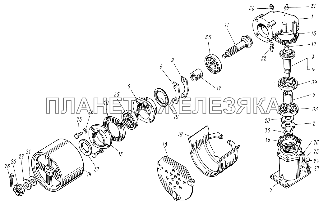 Шкив приводной ЮМЗ-6КЛ, (6КМ) Шкив приводной ЮМЗ-6КЛ, (6КМ)