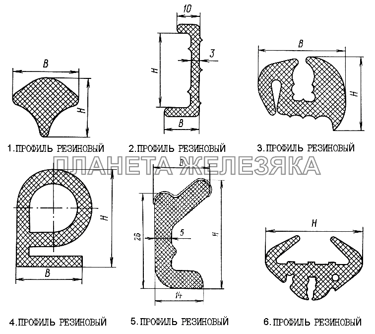 Нормали ЮМЗ-6КЛ, (6КМ) Нормали ЮМЗ-6КЛ, (6КМ)