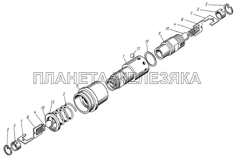 Муфта разрывная ЮМЗ-6КЛ, (6КМ)