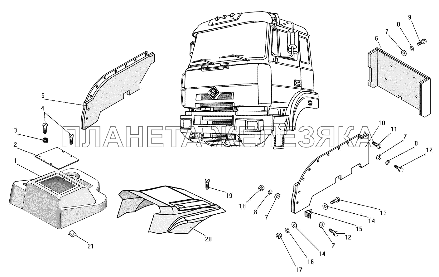 Установка шумоизоляции СПТС УРАЛ-32552