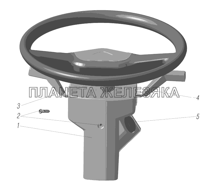 Установка замка зажигания УРАЛ-4320-60 Установка замка зажигания УРАЛ-4320-60