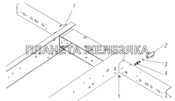 Установка соединительных головок УРАЛ-4320-6951-74