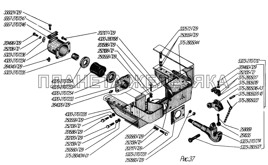 Буксирный прибор УРАЛ-4320-31