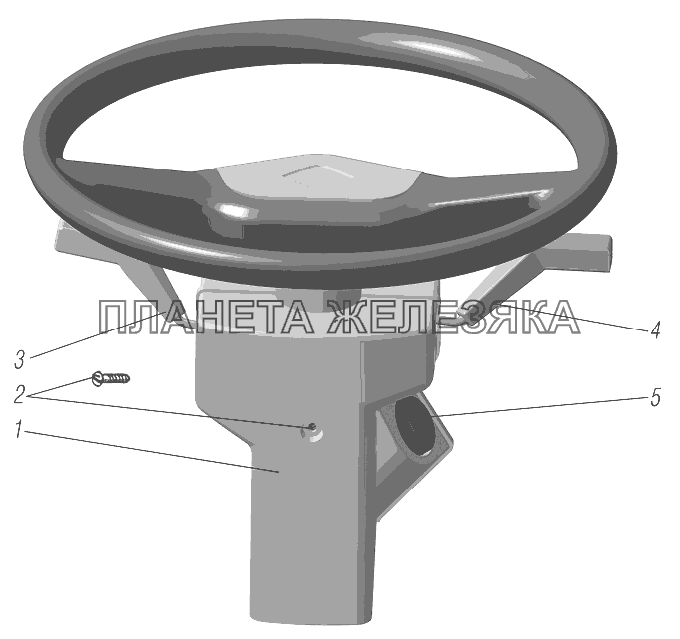 Установка замка зажигания УРАЛ-4320-1958-70И