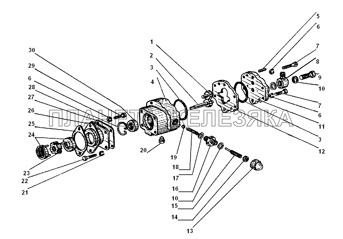 Топливный насос предпускового подогревателя УРАЛ-5557-31