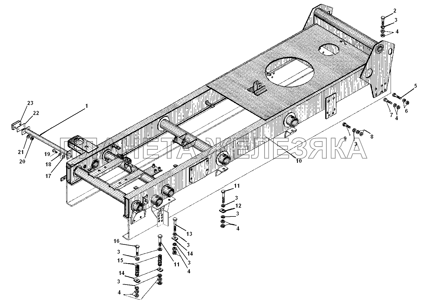 Надрамник УРАЛ-5557-31