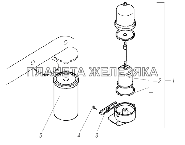 Фильтры масляные УРАЛ-6370-1151