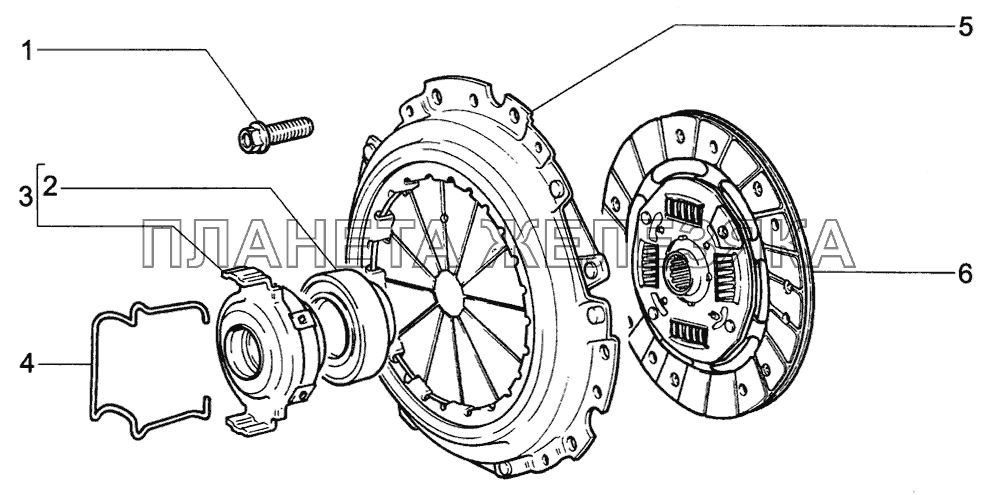 Сцепление ВАЗ-1118 