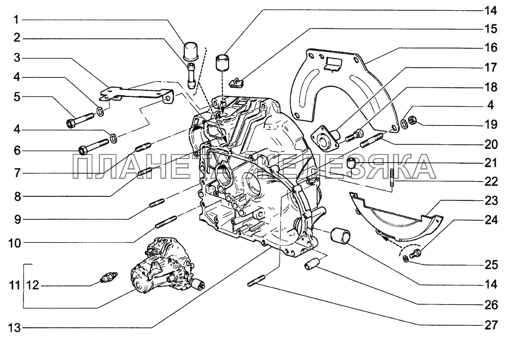 Коробка передач ВАЗ-1118 